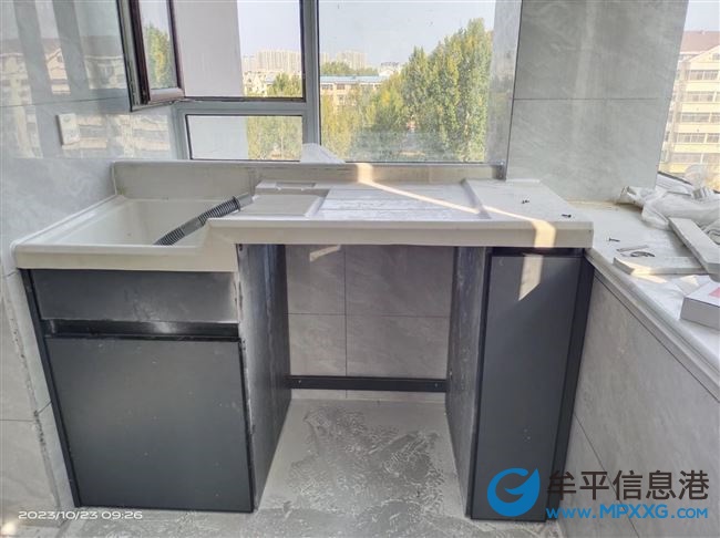 全铝橱柜 阳台洗衣机伴侣，高分子橱柜，防水防潮防腐烂，上门量尺定做，一米也是批发价